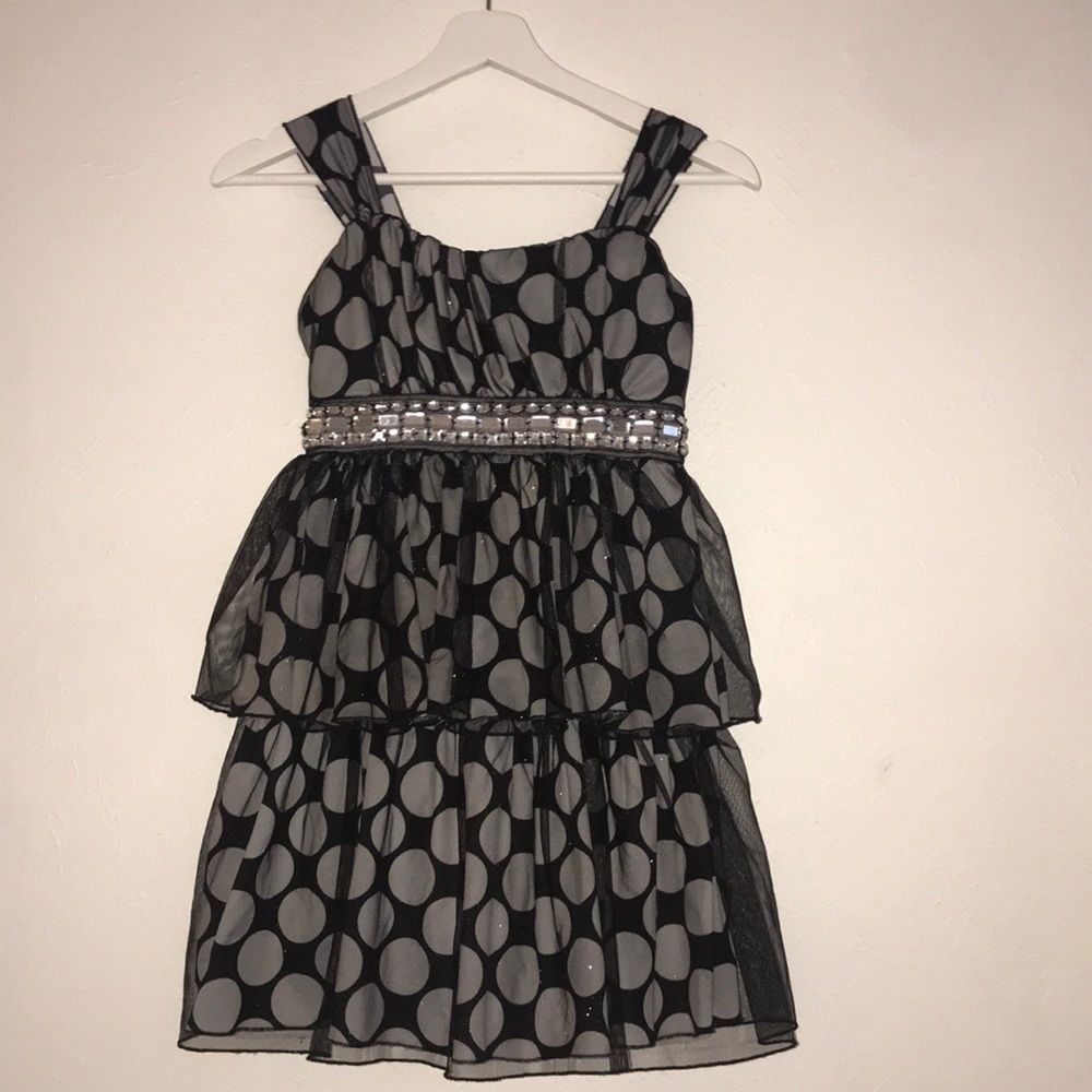 Good condition polka dot sparkle dress